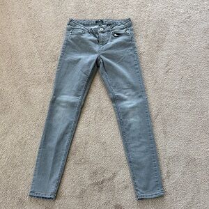 H&M Women's Light Gray Skinny Stretch Jeans